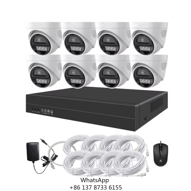 Home Security Outdoor Camera System - Kit de caméra CCTV 4ch 8ch