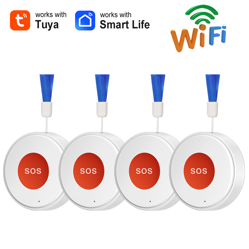 Home Security Devices - Smart Life APP WiFi SOS bouton