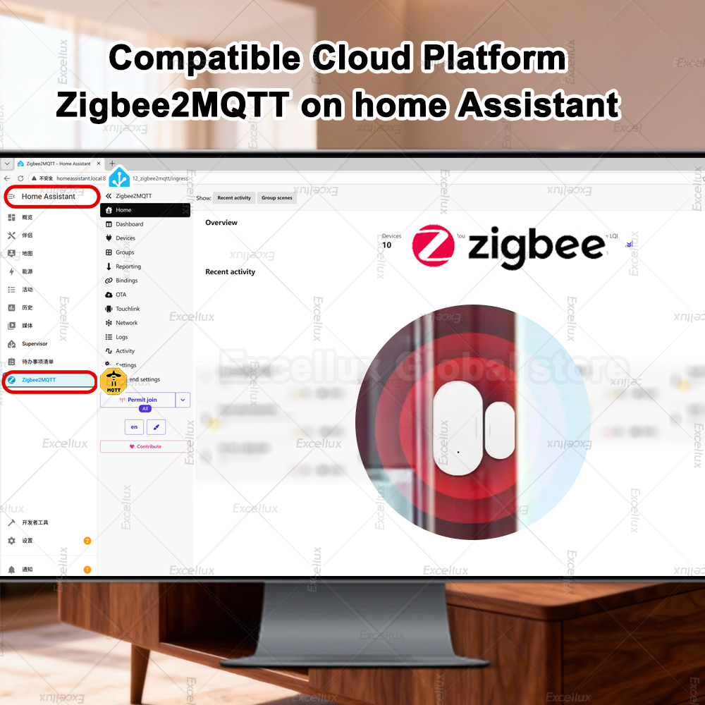Zigbee 3.0 capteur de fenêtre  - Home Security Devices avis et prix