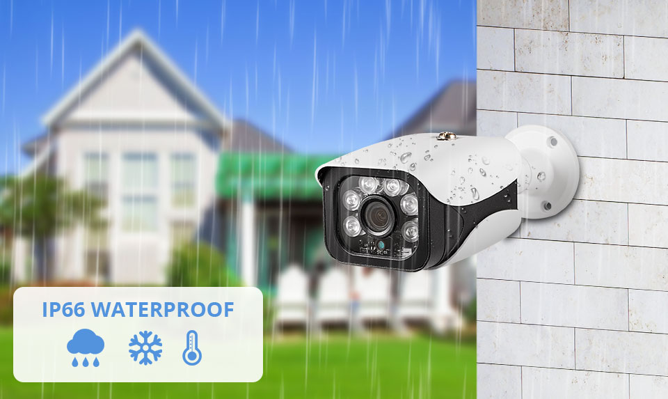 8MP 4K camera video surveillan - Home Security Outdoor Camera System avis et prix