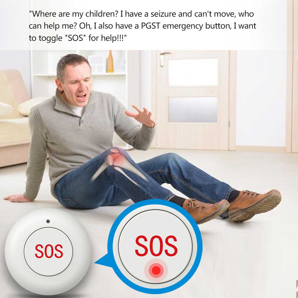Bouton SOS sans fil, sonnette  - Home Security Installation avis et prix