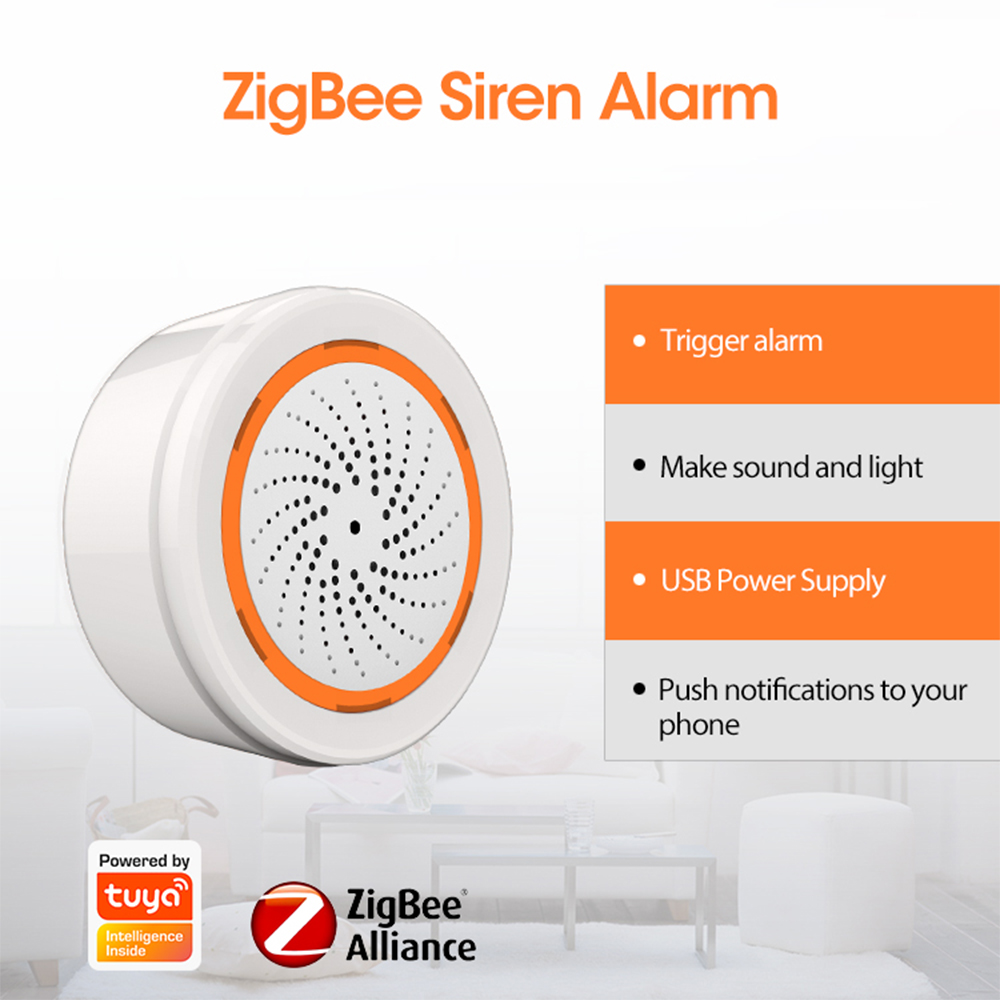 Coolcam – sirène d'alarme inte - Home Security Tips avis et prix