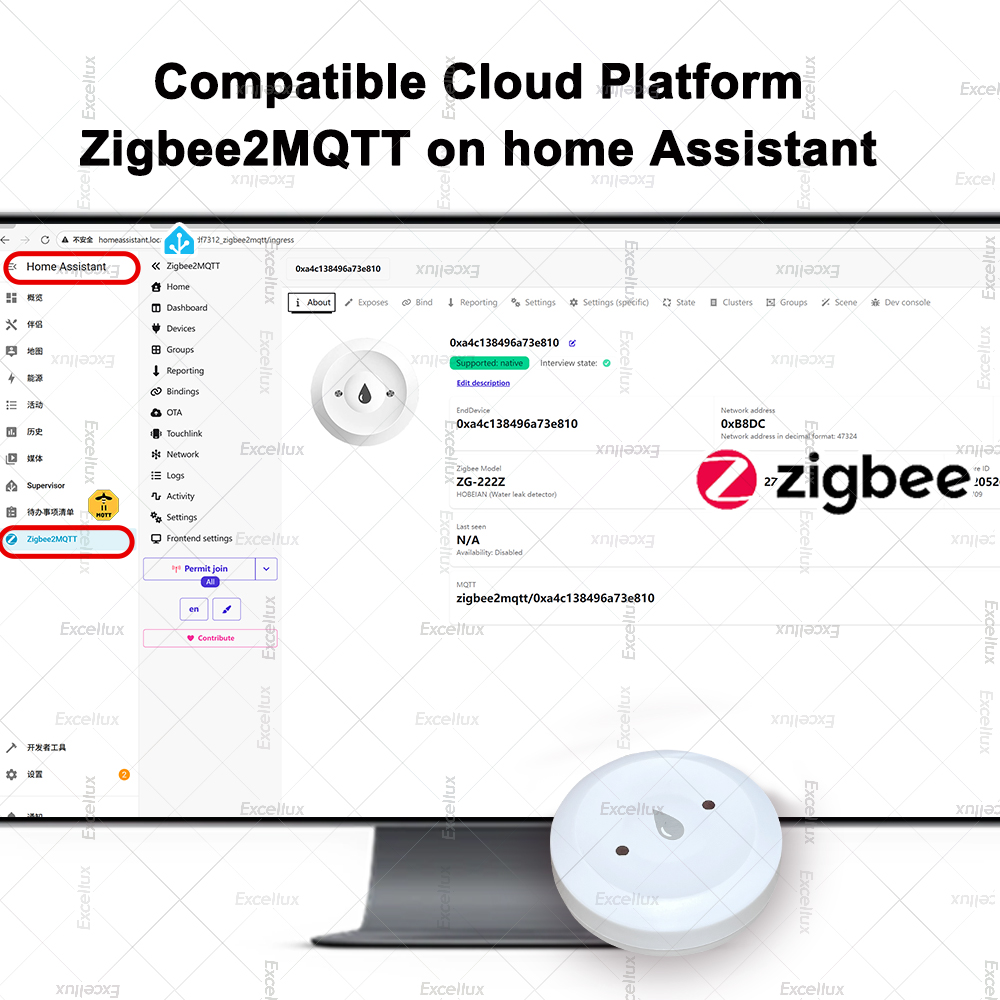 Zigbee – détecteur d'eau, capt - Home Security Devices avis et prix