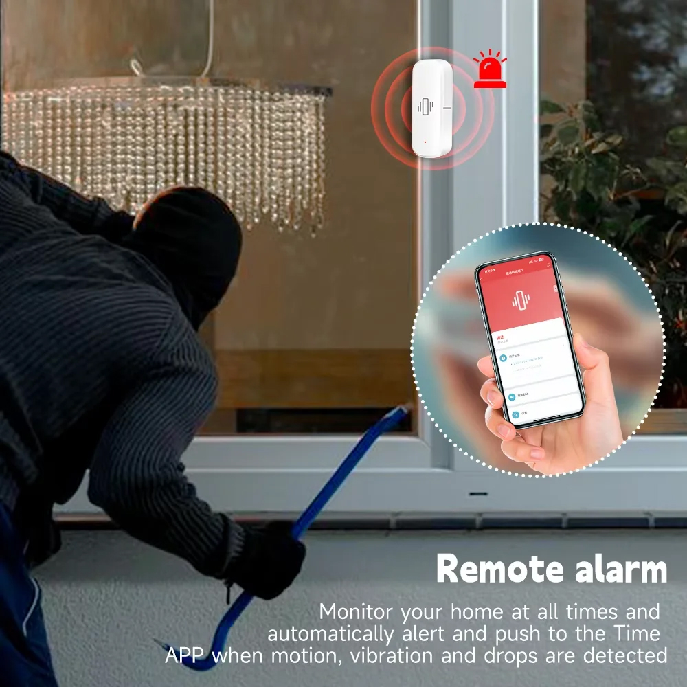 Capteur de vibrations intellig - Home Security Devices avis et prix