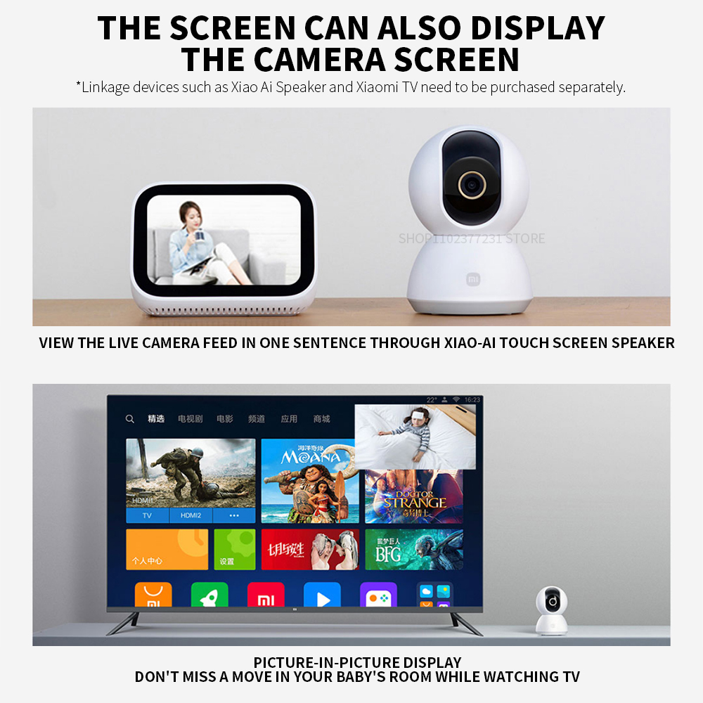 Xiaomi 360 °   Caméra de sécur - Home Security Camera Xiaomi avis et prix