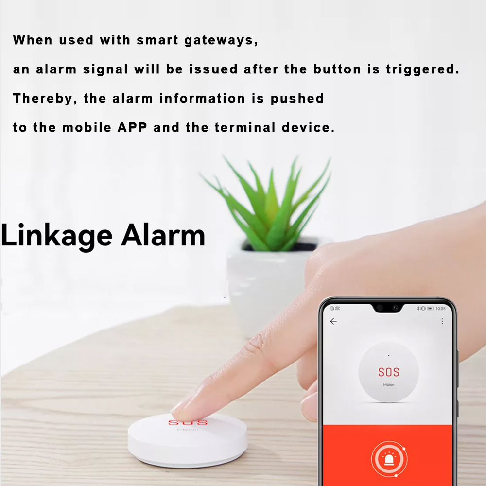 Zigbee – bouton d'alarme de sé - Home Security Tips avis et prix