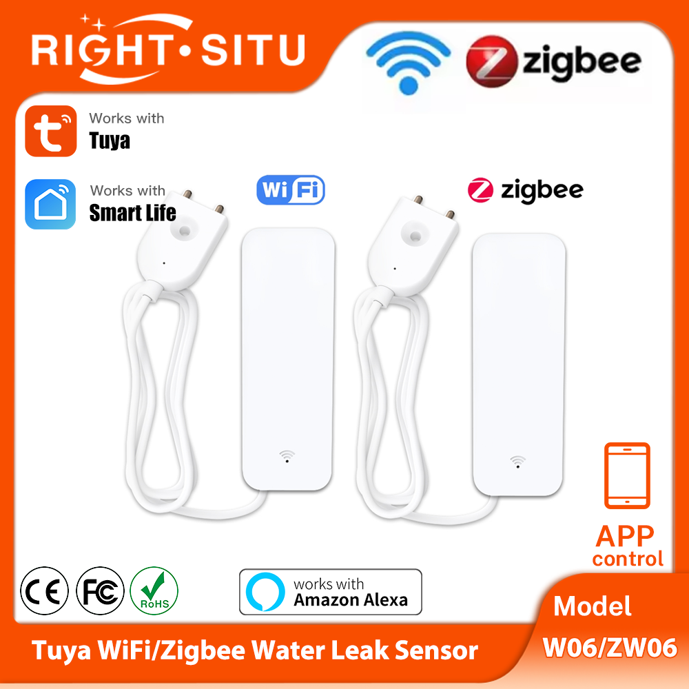 Tuya WiFi Zigbee capteur d'eau - Home Security Devices avis et prix