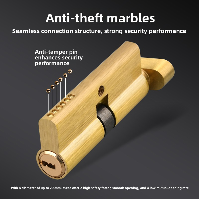 Serrure à cylindre de porte bi - Home Security Tips avis et prix