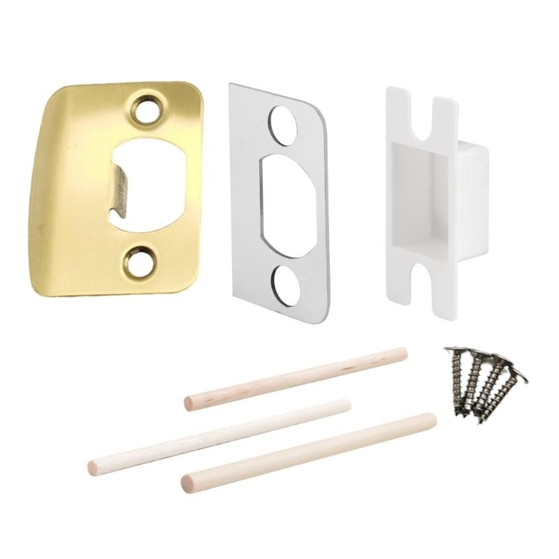 Ensemble plaques gâche porte,  - Home Security Installation avis et prix