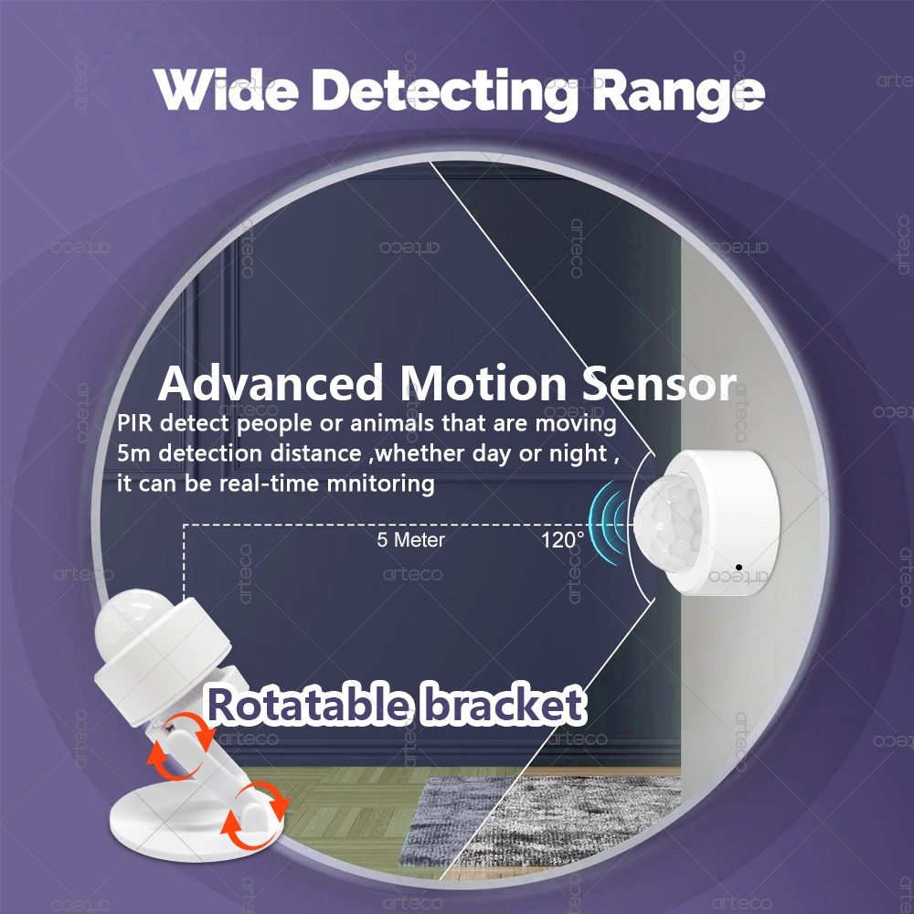 Détecteur de mouvement PIR min - Home Security Devices avis et prix