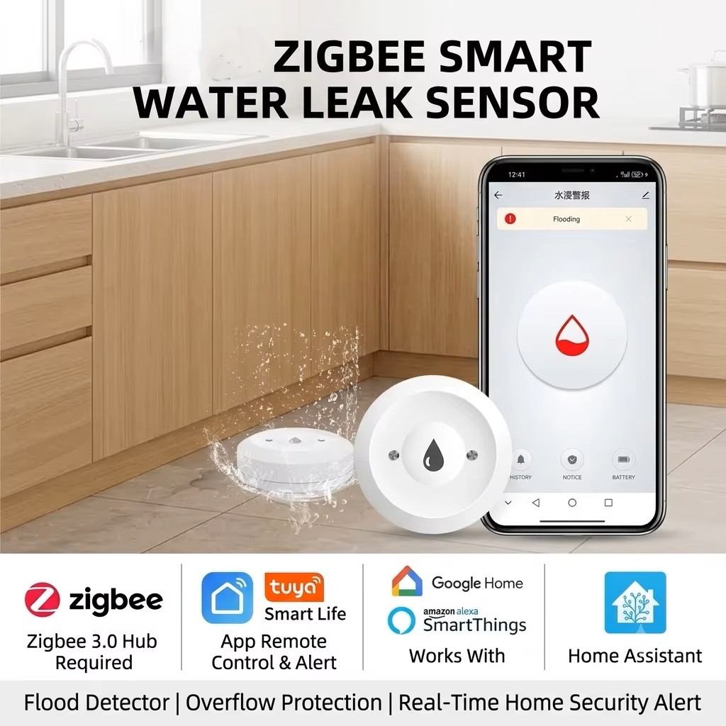Détecteur de fuite d'eau intel - Home Security Devices avis et prix