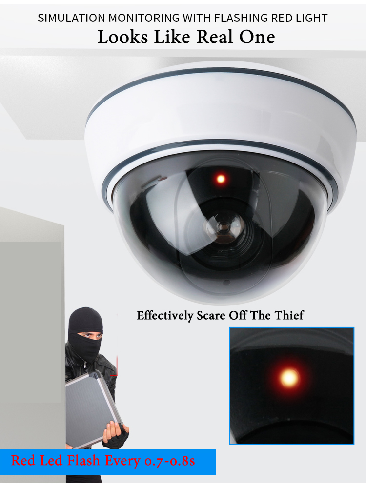 Fausse caméra dôme créative no - Home Security Tips avis et prix